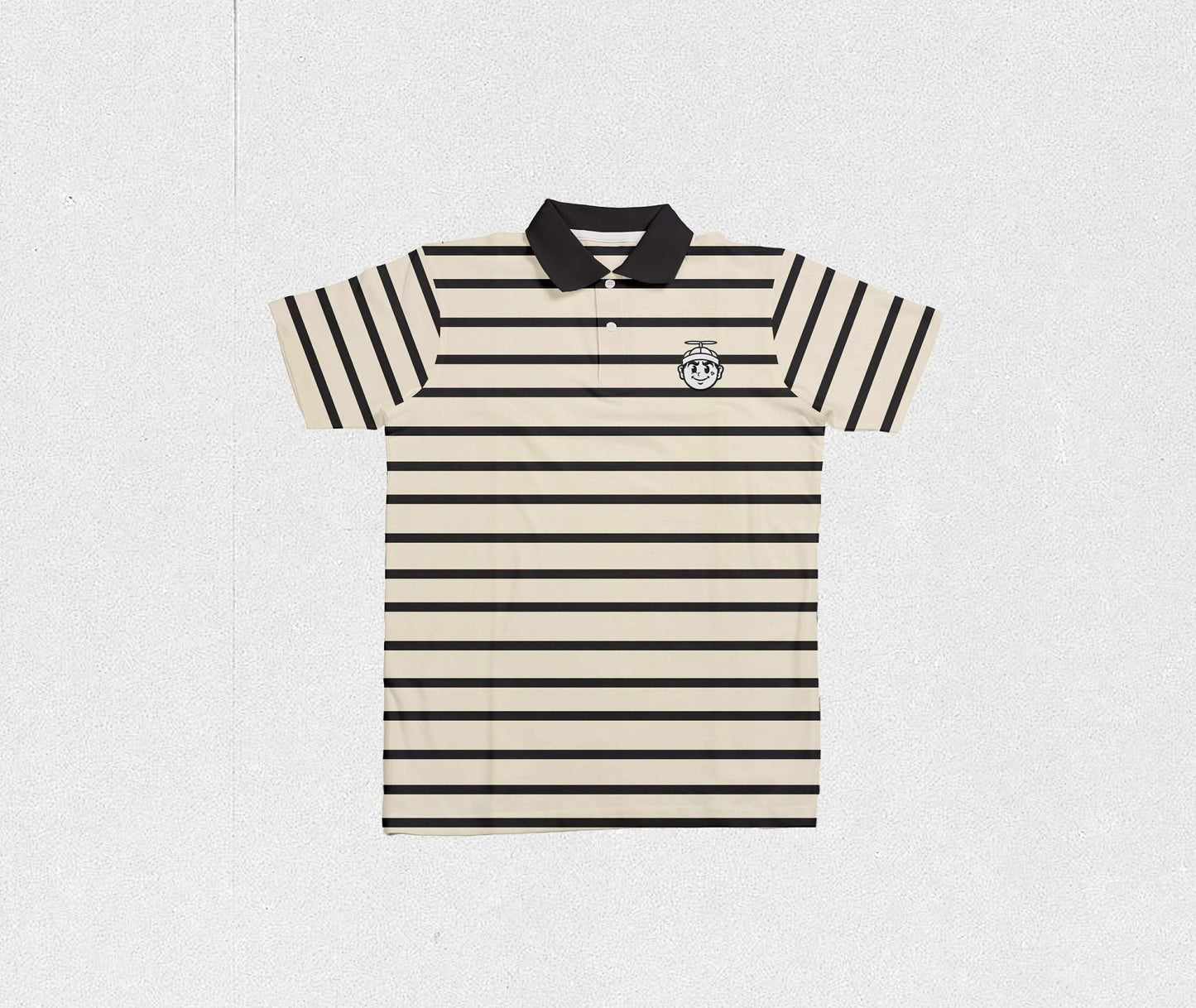 CAPS043- WHITE POLO SHIRT