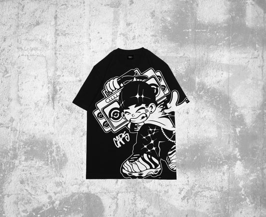 CAPS 043 - GLOW IN THE DARK (BOOMBAP TEE)