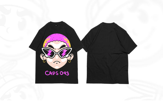 CAPS 043 - GECKOMAN BLACK