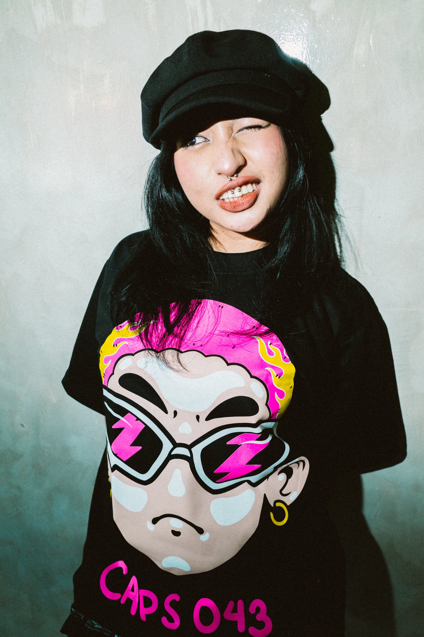 CAPS 043 - GECKOMAN BLACK