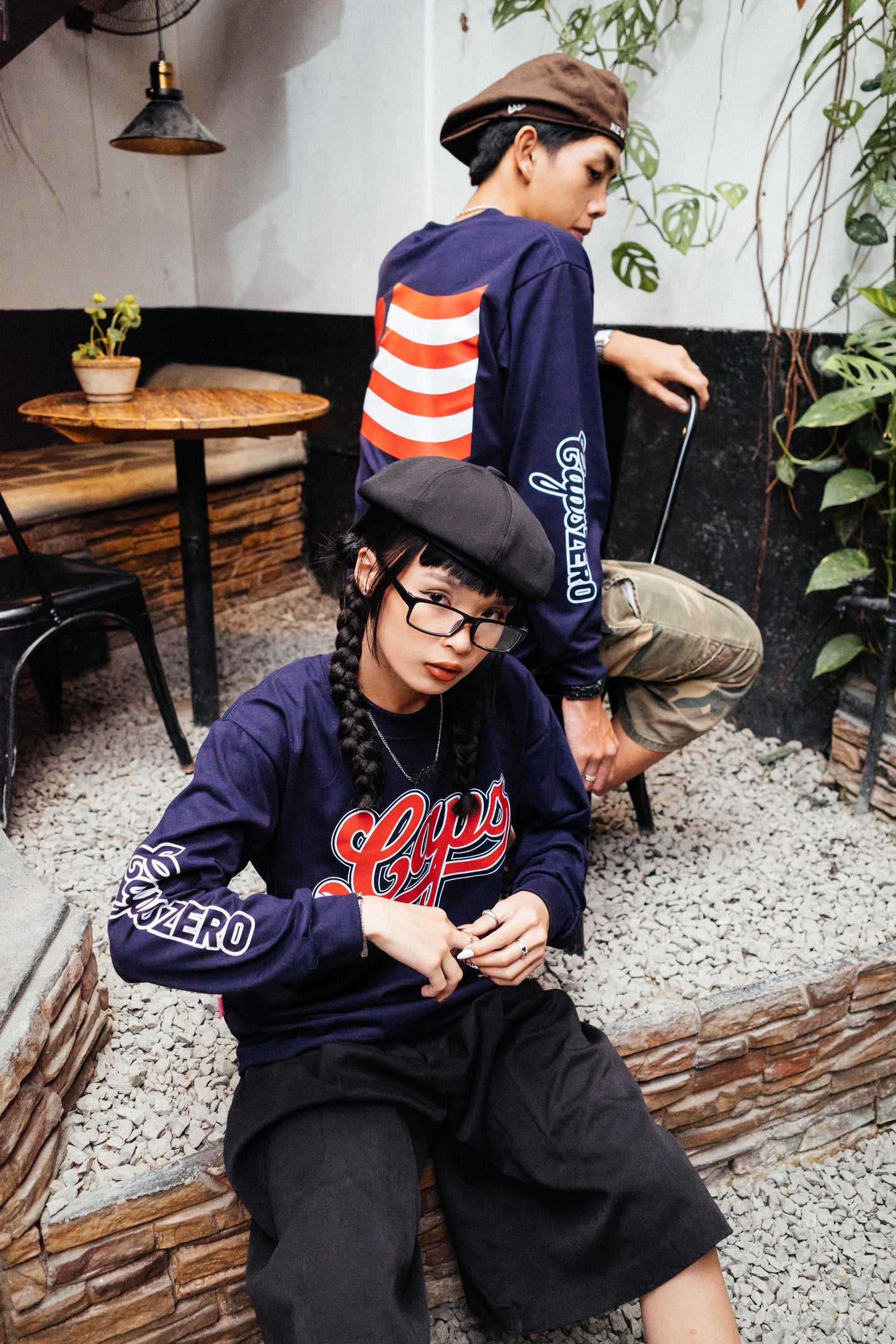CAPS 043 - OG LOGO LONGSLEEVE
