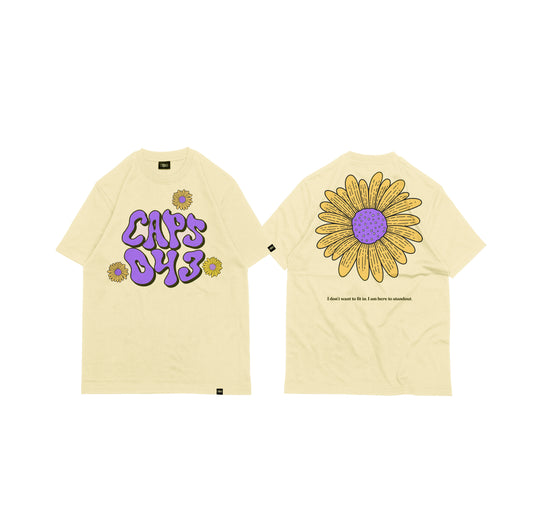 CAPS043- SUNFLOWER OFFWHITE